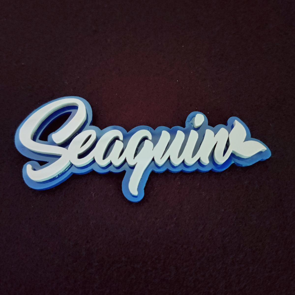 Seaqin Acrylic Magnetic Pin