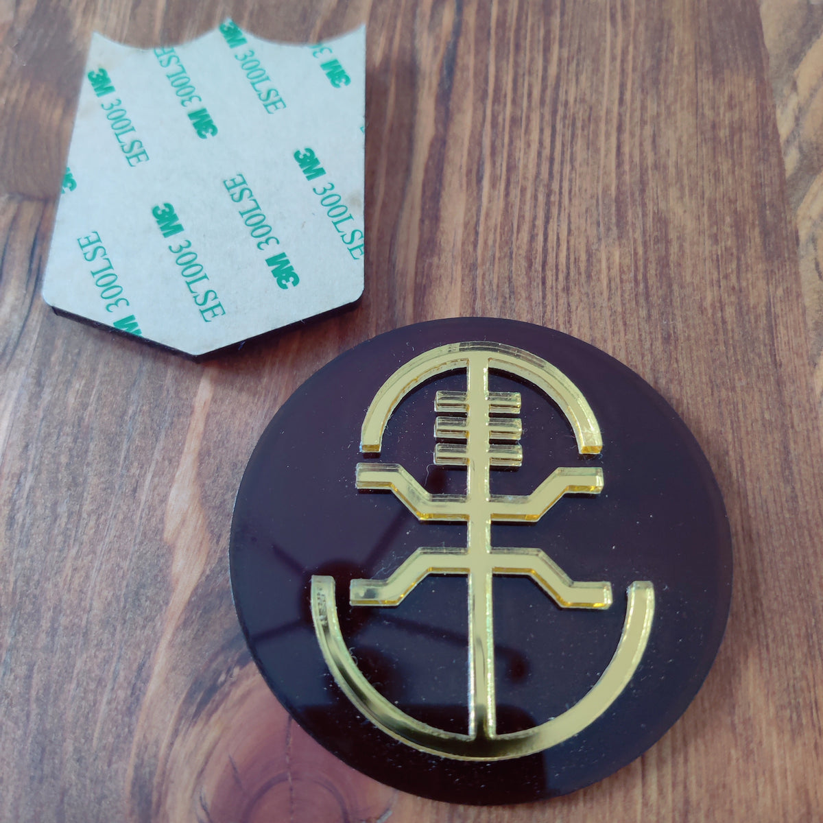 LUL Fraternity Symbol Acrylic Car Emblem