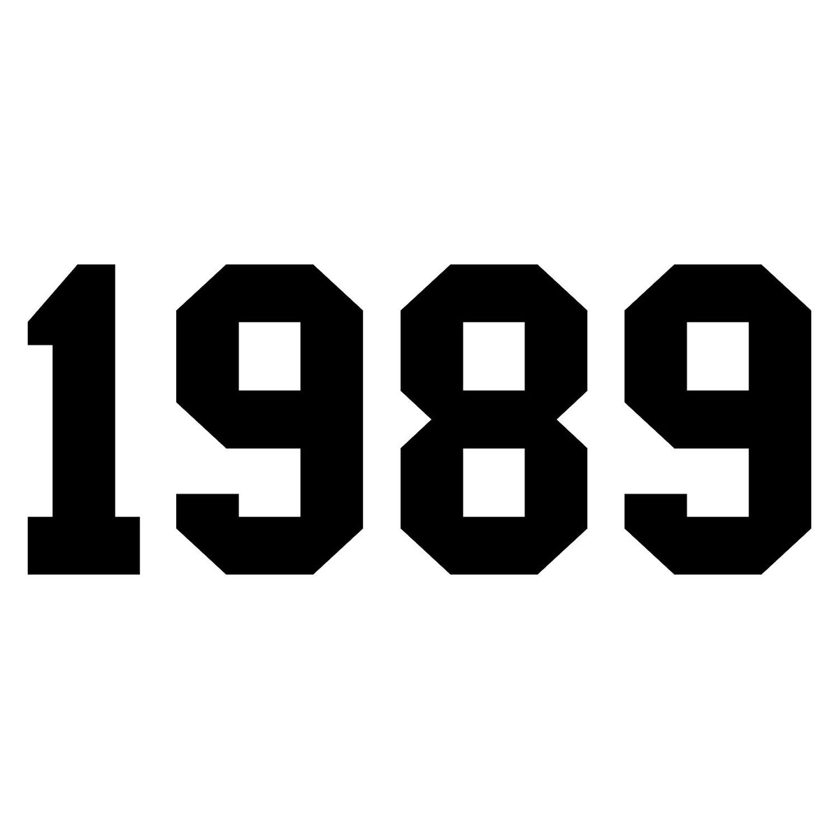 1989 Decal