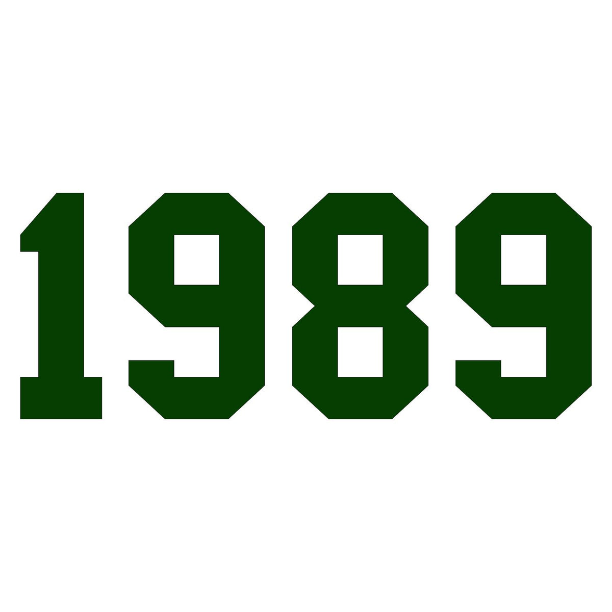 1989 Decal