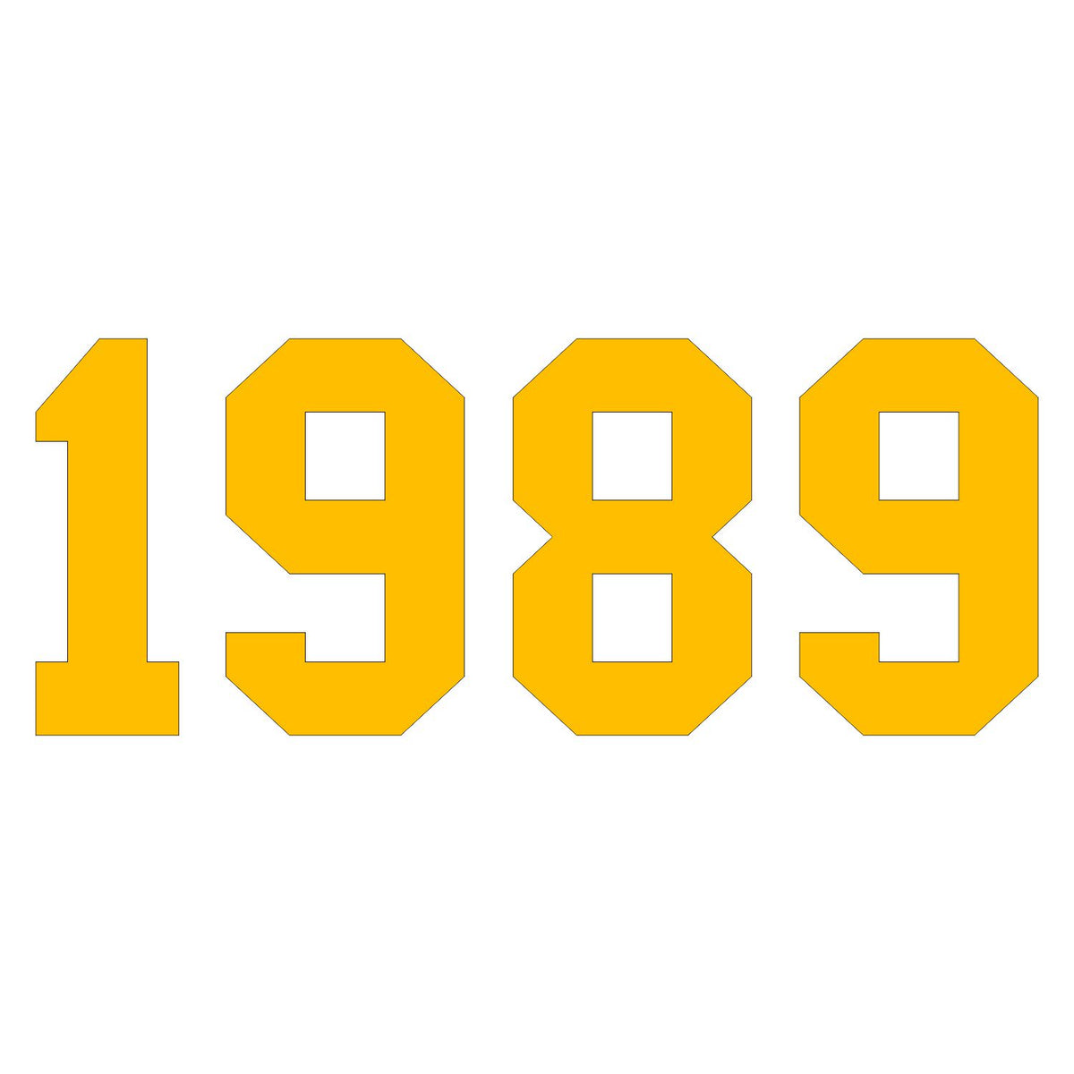 1989 Decal