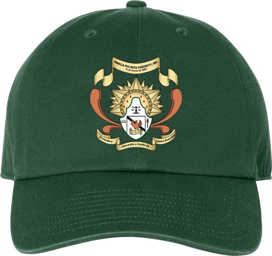 Omega Phi Beta Crest Cap