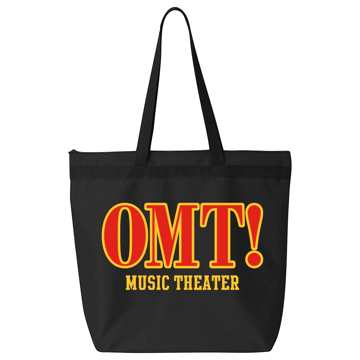 OMT! Zippered Tote Bag
