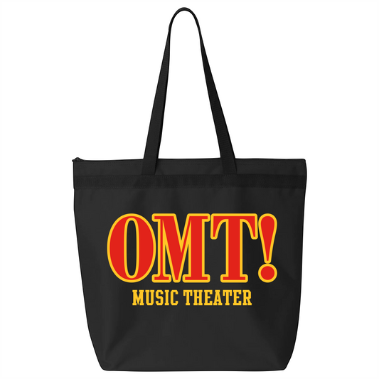 OMT! Zippered Tote Bag