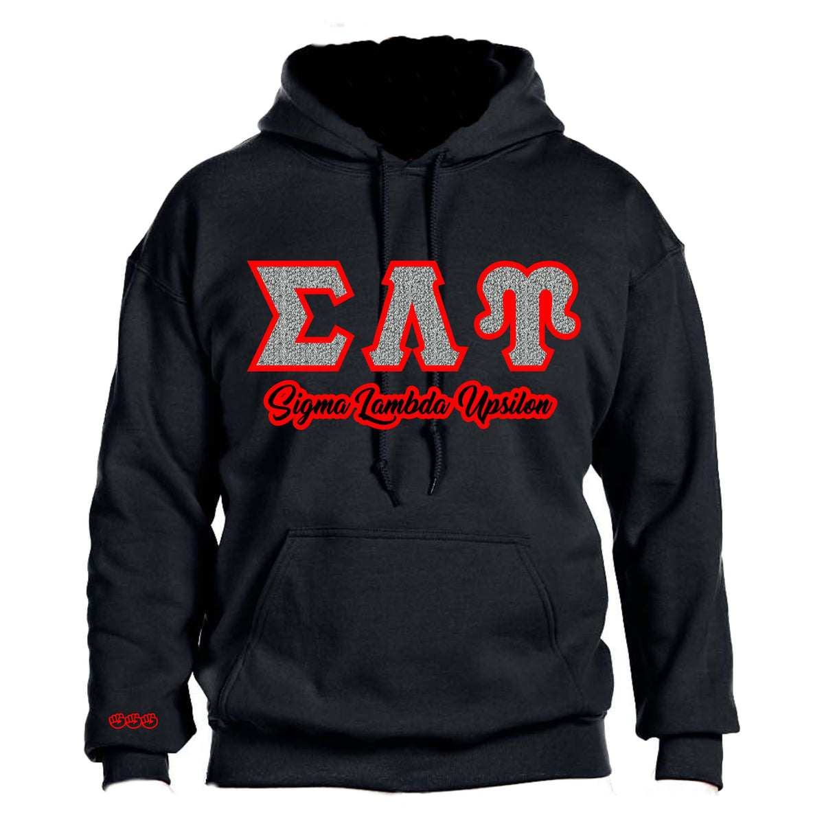 Sigma Lambda Upsilon Fabric Press Letter Hoodie