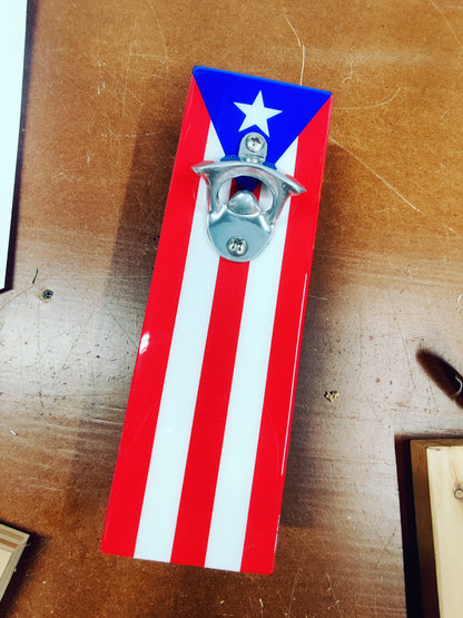 Magnetic Bottle Cap Wall Mounted Bottle Opener