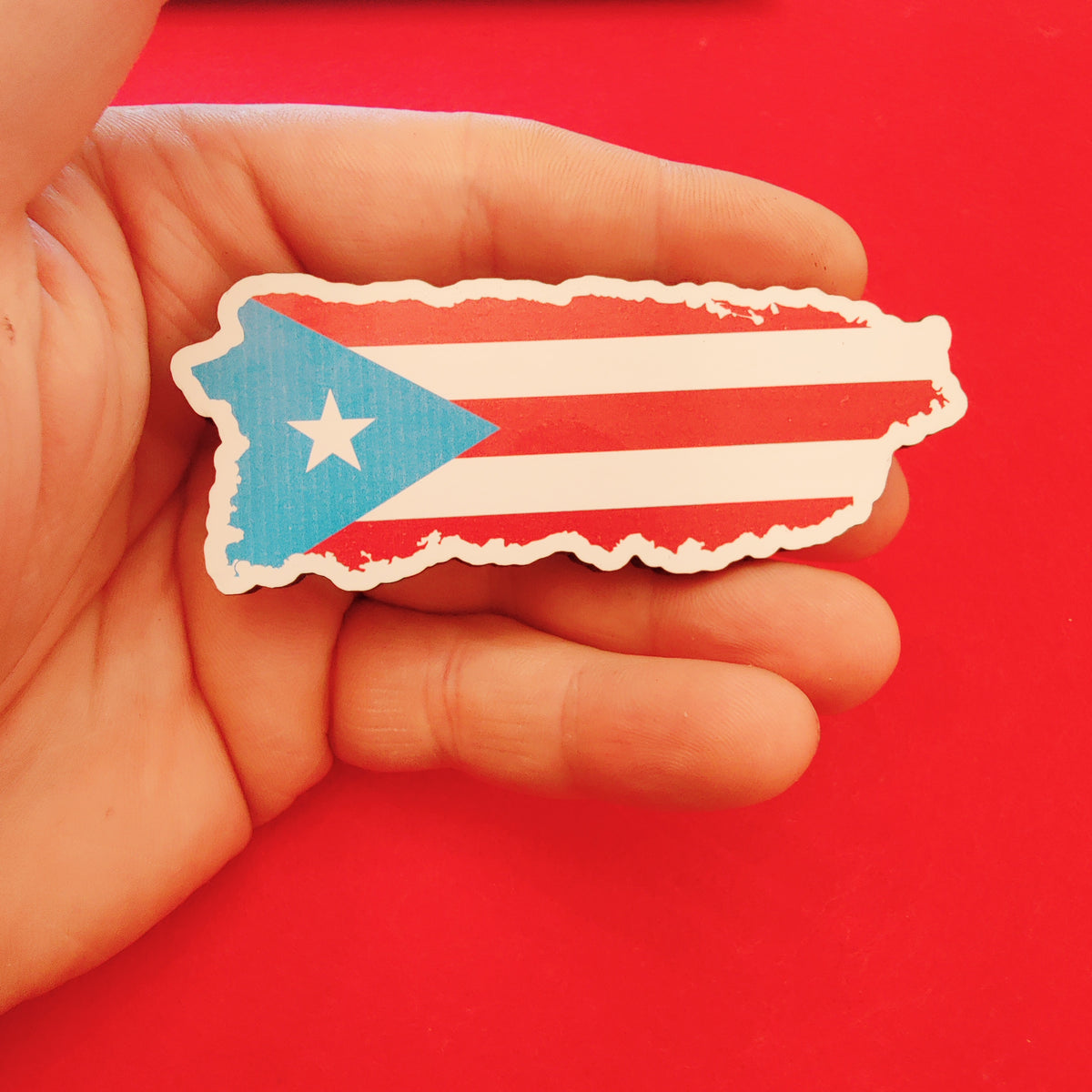 Puerto Rican Wooden Magnets | Handcrafted Reclaimed Wood