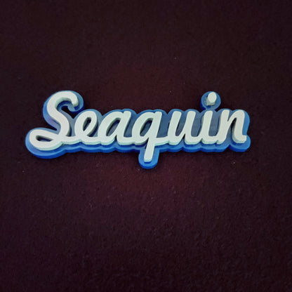 Seaqin Acrylic Magnetic Pin