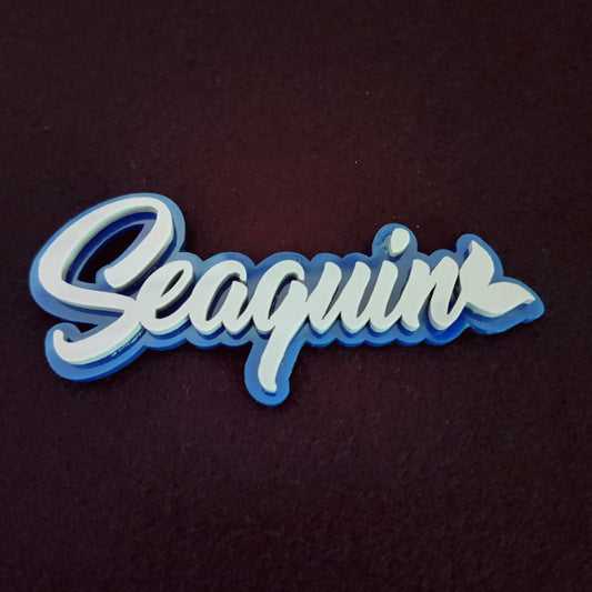 Seaqin Acrylic Magnetic Pin