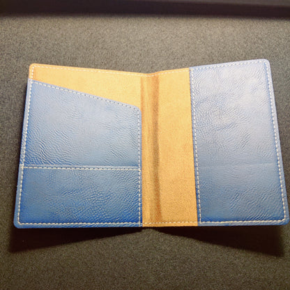 Traveling Mermaid Laser Engraved Passport Holder