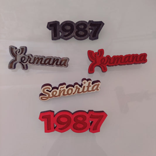 Wooden Pin | Classic Pinback – Limited