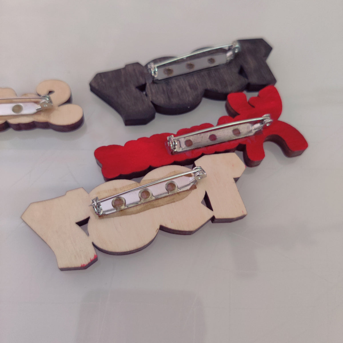 Wooden Pin | Classic Pinback – Limited