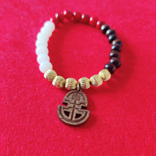 LUL Fraternal Symbol Pendant Bracelet