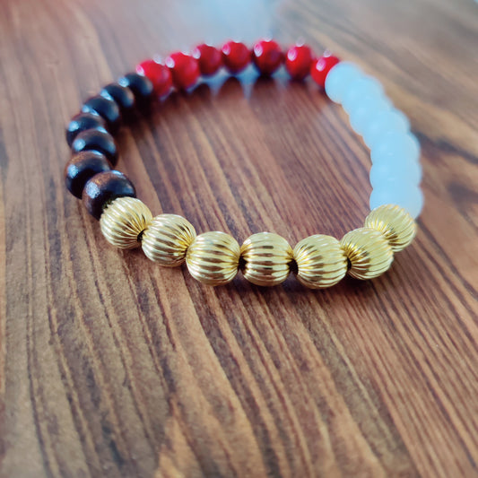 LUL Crest Color Beaded Bracelet