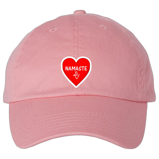 Namaste Proud Heart Dad Cap