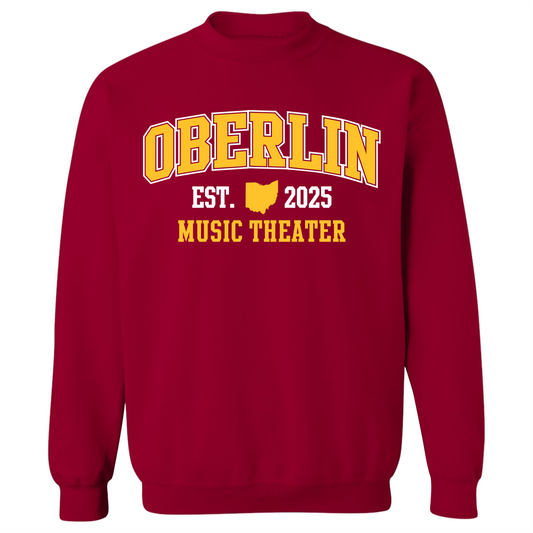 Oberlin Music Theater Varsity Crewneck