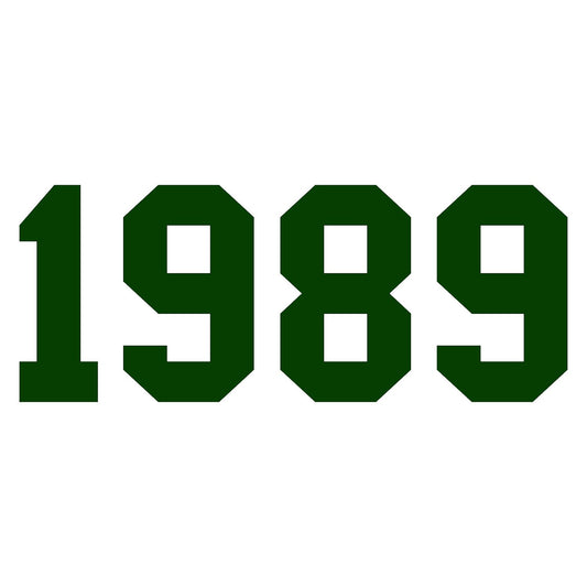 1989 Decal