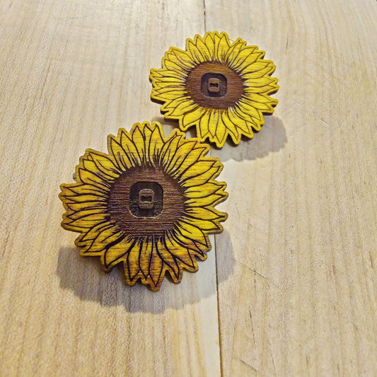 Chapter Sunflower Pin