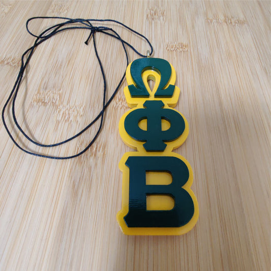 Painted Lettered Tiki