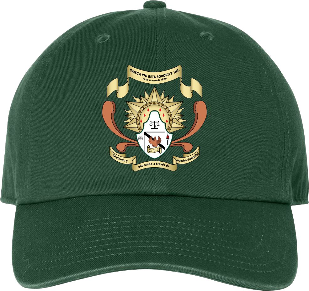 Omega Phi Beta Crest Cap