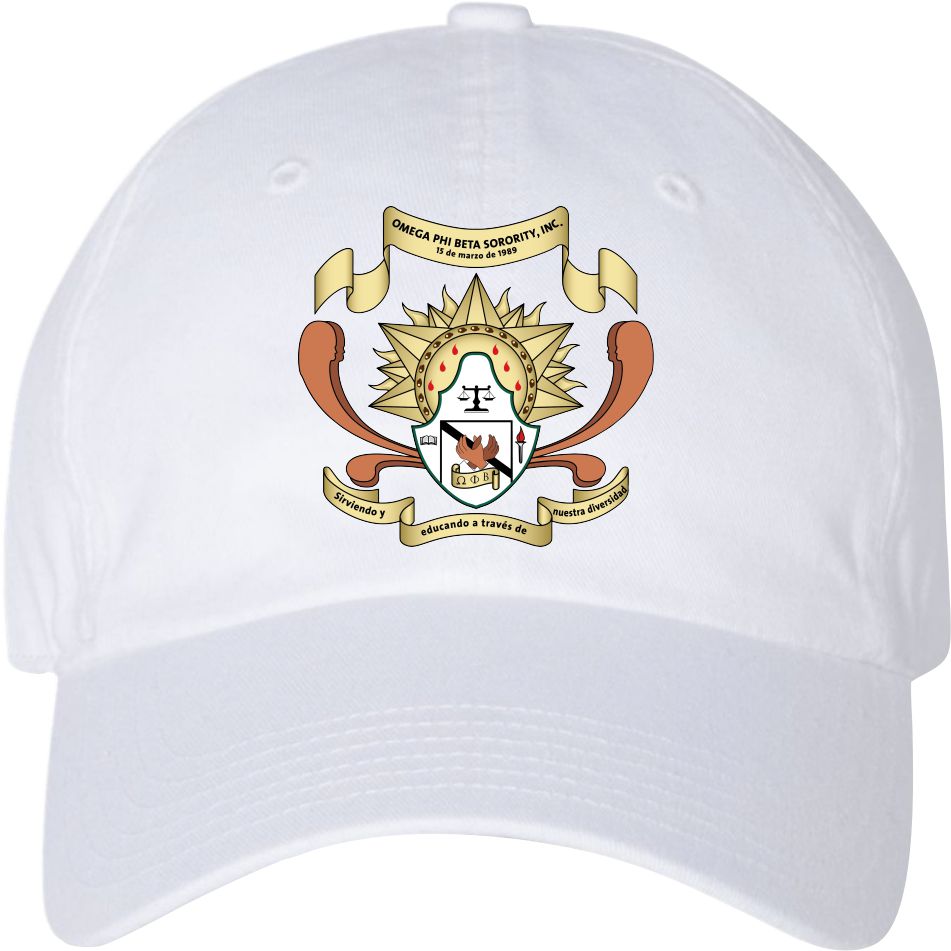 Omega Phi Beta Crest Cap