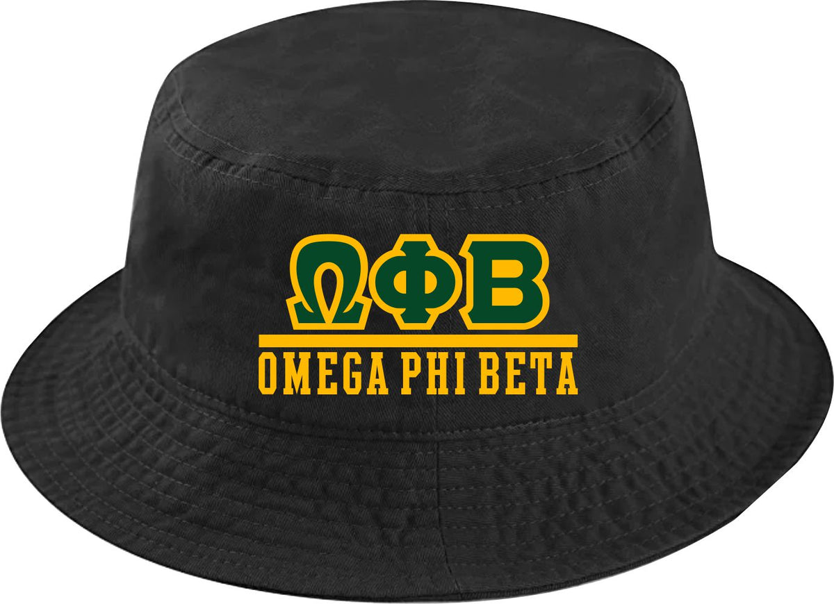 Lettered Bucket Hat