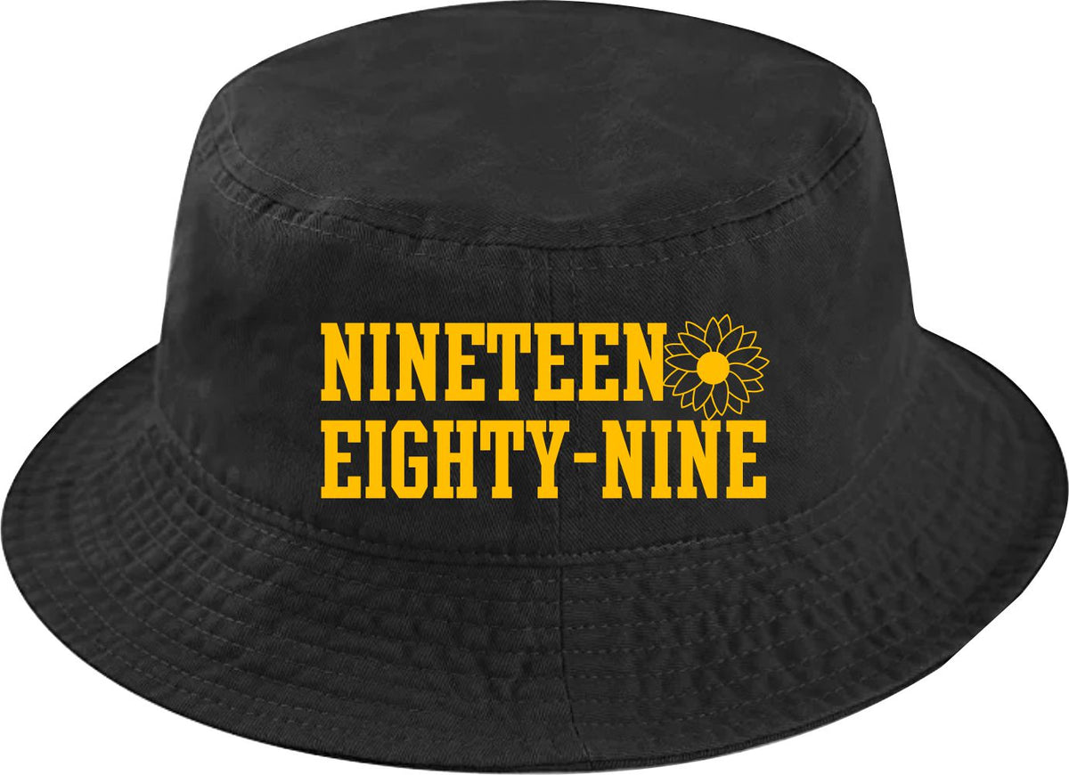 Nineteen Eighty-Nine Sunflower Bucket Hat